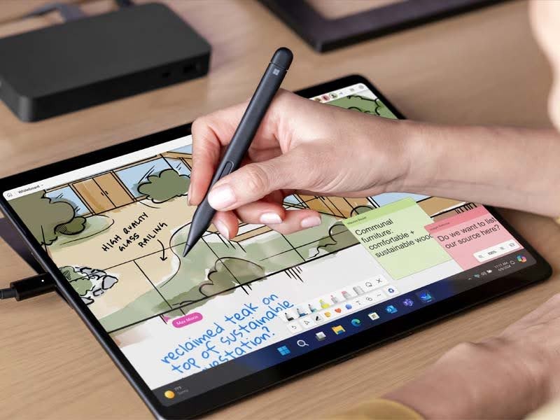 سرفیس پرو 10 از بهترین های مناسب طراحی